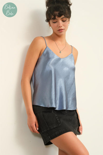 Blusa gray blue