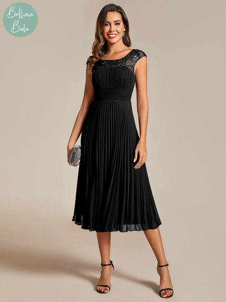 Vestido maxi negro