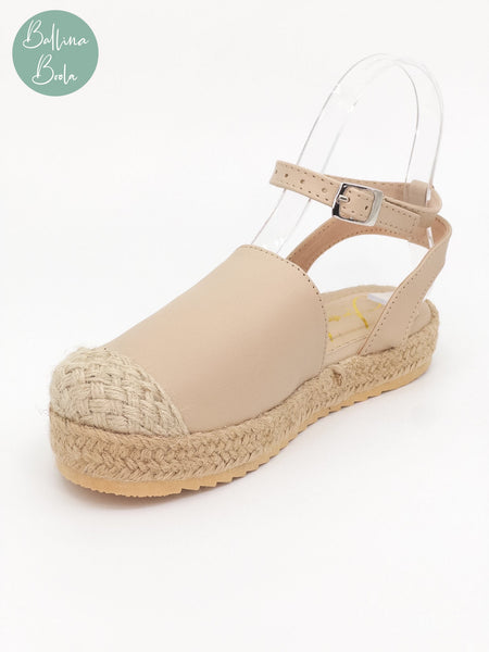 Espadrille nova nude