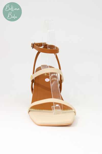 Sandalia beige baja