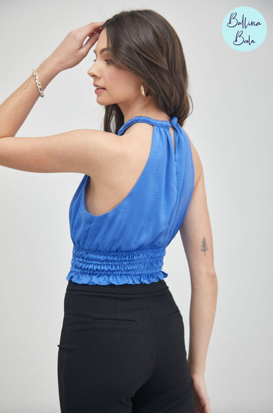 Blusa capri blue