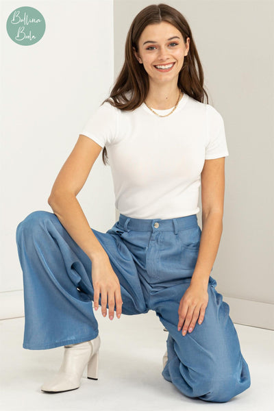 Palazzo denim