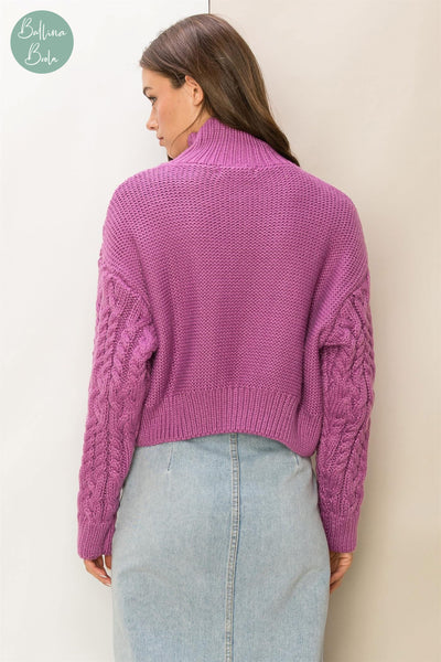 Sweater morado