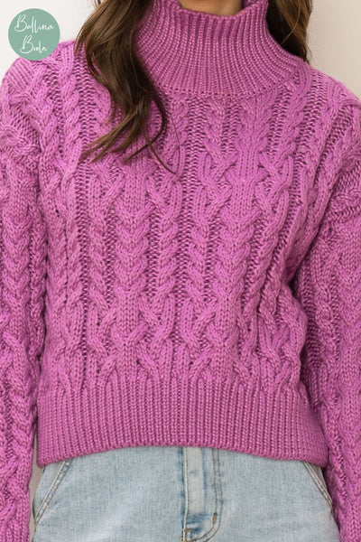 Sweater morado